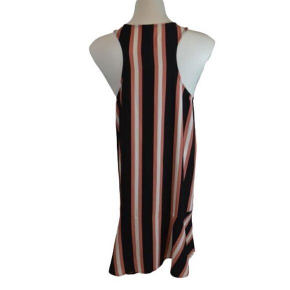 Leith Ruched Shift Striped Sleeveless Summer Dress Size: M NWT - Picture 3 of 3